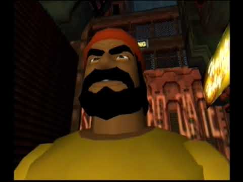 Blue Stinger Dreamcast Game in English Walkthrough / Playthrough (Part #2)