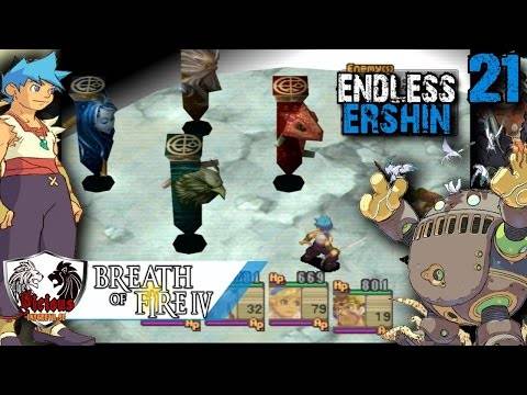 BREATH OF FIRE IV – #21 -"Ershin – A Deusa Aprisionada?!" – PS1 – (Detonado/Walkthrough Pt-Br)