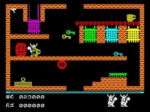 Brian Bloodaxe Walkthrough, ZX Spectrum