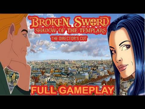 Broken Sword 1 play for fun Through Play | PC Gameplay | (Director's Cut) – FULL GAME