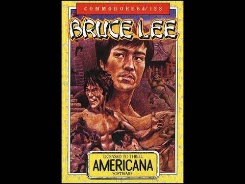 Bruce Lee Commodore 64 walkthrough.