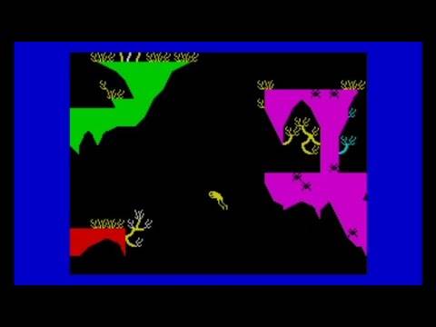 Bugaboo the Flea (1983 / 128k AY Music Version) Walkthrough, ZX Spectrum