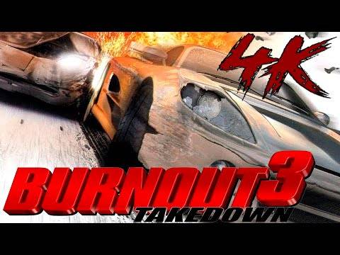 BURNOUT 3 TAKEDOWN [PS2] WALKTHROUGH/LONGPLAY 4K 60FPS NO COMMENTARY 2020