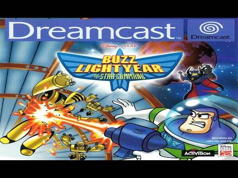 Buzz Lightyear of Star Command: Video Game (Dreamcast) Full 100% Walkthrough
