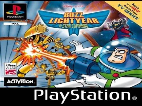 Buzz Lightyear of Star Command Video Game (PS1) Full 100% Walkthrough (PAL)