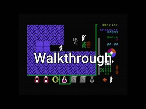 [C64] Gemstone Warrior ジェムストン・ウォーリア – Walkthrough Commodore 64