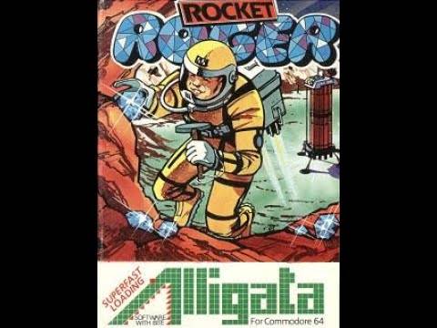 C64 Rocket Roger  longplay. No tools or cheats.