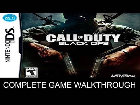 Call of Duty Black Ops (Nintendo DS) Complete Game Walkthrough Full Game Story