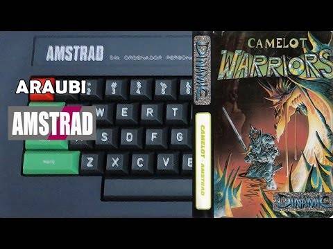 Camelot Warriors (Dinamic, 1985) Amstrad CPC [001] Walkthrough