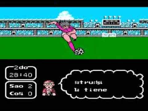 Captain tsubasa 2 (nes) walkthrough part 4 (copa de rio) sao paulo vs corinthians