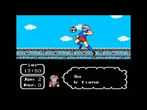Captain tsubasa 2 (nes) walkthrough part 43 (eliminatorias asiaticas) japon vs korea del sur