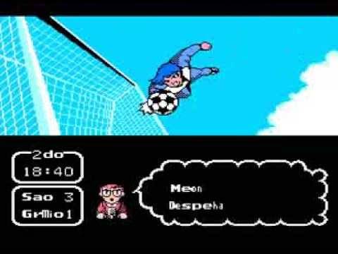 Captain tsubasa 2 (nes) walkthrough part 6 (copa de rio) sao paulo vs gremio