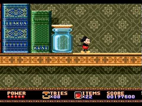 Castle of Illusion (Sega Genesis / Mega Drive) – Full Game