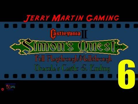 Castlevania 2: Simon's Quest (NES) 100% Walkthrough Part 6: Dracula's Castle & Ending