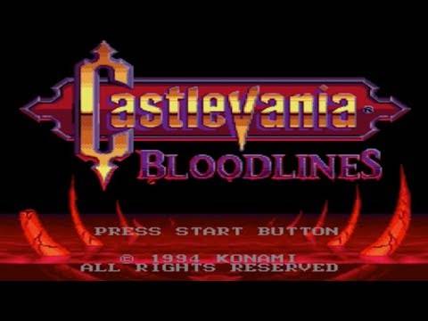 Castlevania:Bloodlines (Sega Genesis) Walkthrough No Commentary