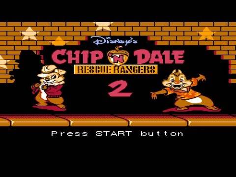 Chip ’n Dale: Rescue Rangers 2. NES [No Death Walkthrough / Прохождение без смертей]