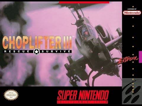 Choplifter III. SNES. Walkthrough