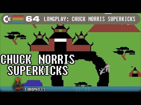 Chuck Norris Superkicks – C64 Longplay / Full Playthrough / Walkthrough (no commentary)