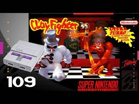 ClayFighter [109] SNES Longplay/Walkthrough/Playthrough (FULL GAME)