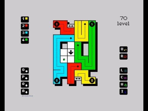 Coloristic Walkthrough, ZX Spectrum
