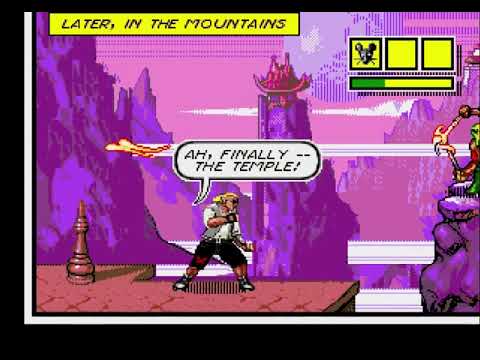 Comix Zone Walkthrough/Gameplay Sega Genesis