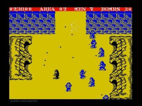 Commando Walkthrough, ZX Spectrum