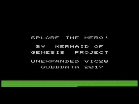 Commodore VIC 20 music: Splorf the Hero!