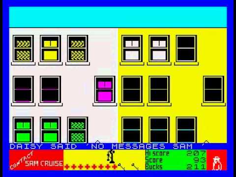 Contact Sam Cruise Walkthrough, ZX Spectrum