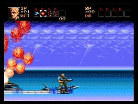 Contra: Hard Corps (RUS) SEGA Прохождение / Walkthrough Virus Is Lose Ending