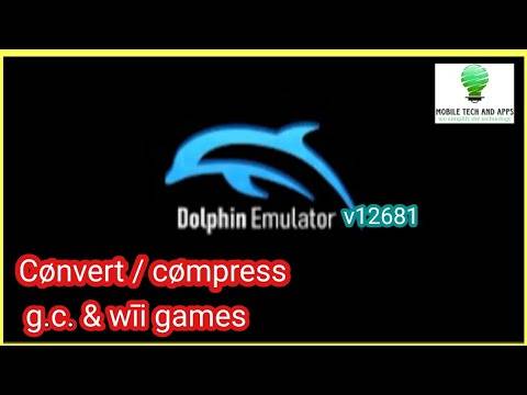 Convert / Compress dolphin games – wii or game cube (dolphin v5.0-12781)