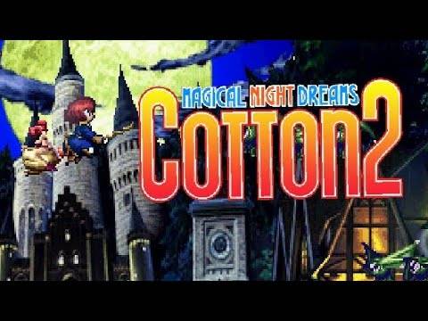 Cotton 2 Walkthrough  (Sega Saturn/ Arcade) [60FPS]