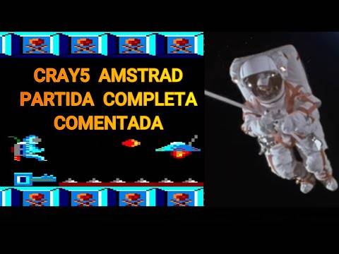 Cray5 Amstrad Walkthrough completo comentado. Le Cassette ( New retrowave )