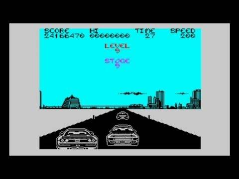 Crazy Cars (1988) Walkthrough + Review, ZX Spectrum