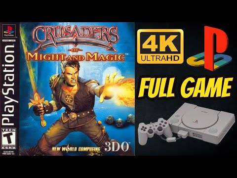 Crusaders of Might and Magic | Ultra HD 4K/60fps🔴 | PS1 | Gameplay Walkthrough Longplay Playthrough