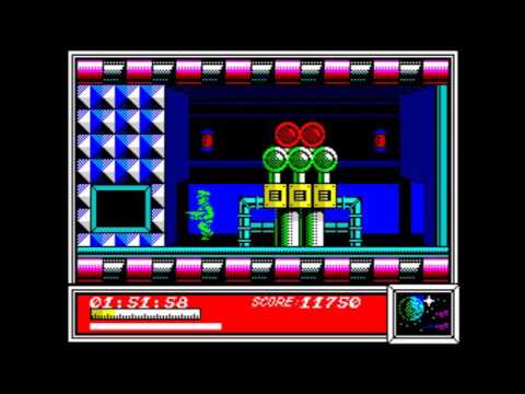Dan Dare: Pilot of the Future Walkthrough, ZX Spectrum