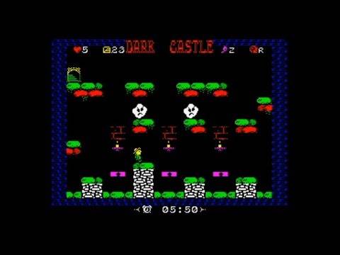 Dark Castle (2016) Walkthrough + Review, ZX Spectrum