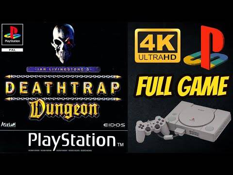 Deathtrap Dungeon | Ultra HD 4K/60fps🔴 | PS1 | Full Game Gameplay Walkthrough Longplay Playthrough