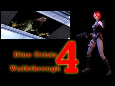 Dino Crisis Walkthrough Part 4 – PS1 – HD – Fingerprint Data, Newcomer Code And Killing Dinos