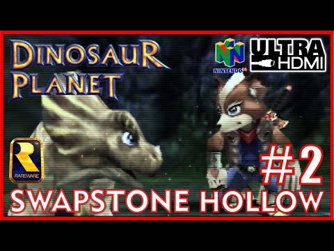 DINOSAUR PLANET N64 UltraHDMI DIGITAL CAPTURE Walkthrough Part 2 – SWAPSTONE HOLLOW – No Commentary