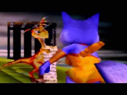 Dinosaur Planet (N64) – Walkthrough Part 5 No Commentary Gameplay  Desert & getting Forcefield Spell