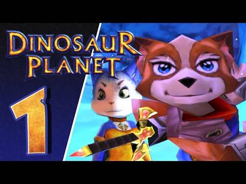 Dinosaur Planet Walkthrough Part 1 (N64) Gameplay Warlock Mountain, SnowHorn