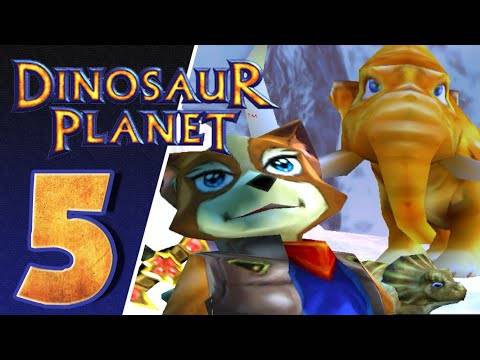 Dinosaur Planet Walkthrough Part 5 (N64) SnowHorn Wastes, Freeing Garunta Te