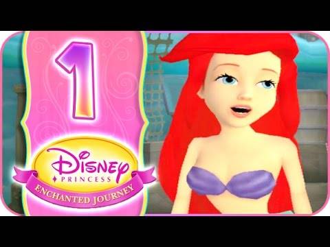 Disney Princess: Enchanted Journey Walkthrough Part 1 (Wii, PS2, PC) ❣ Ariel's Story Chapter 1 ❣