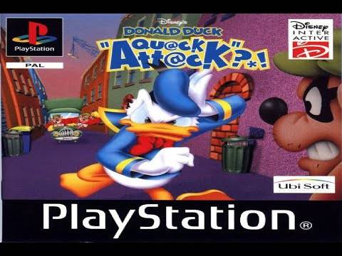 Disney's Donald Duck: Quack Attack (PS1) Full 112% Walkthrough