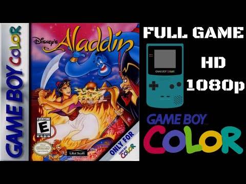 Disney's The Aladdin (Game Boy Color) Gameplay Walkthrough NO COMMENTARY