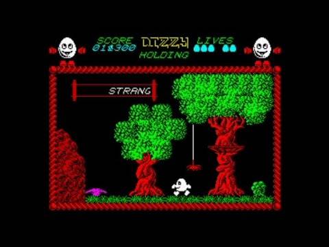 Dizzy 1 (1987 / 128k AY Music Version) Walkthrough, ZX Spectrum