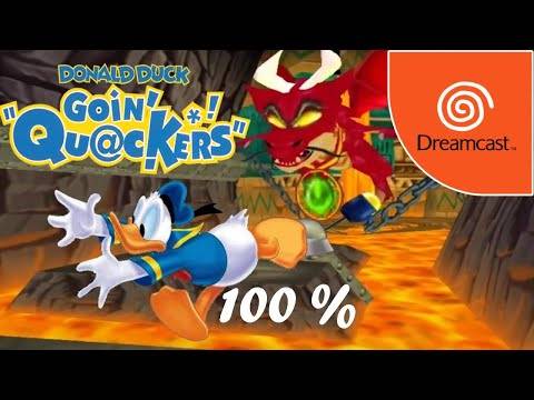 Donald Duck: Goin' Quackers 100% Walkthrough LIVE | EN VIVO | Dreamcast