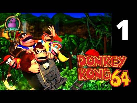 Donkey Kong 64 | 101% Gameplay Walkthrough Ep. 1 | Nintendo 64