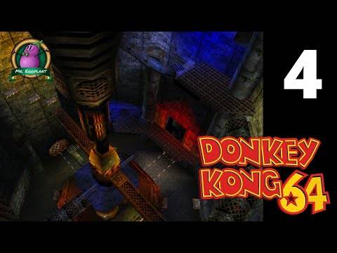 Donkey Kong 64 | Frantic Factory | 101% Gameplay Walkthrough Ep. 4 | Nintendo 64