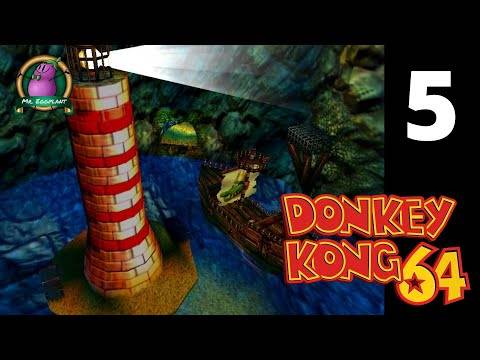 Donkey Kong 64 | Gloomy Galleon | 101% Gameplay Walkthrough Ep. 5 | Nintendo 64